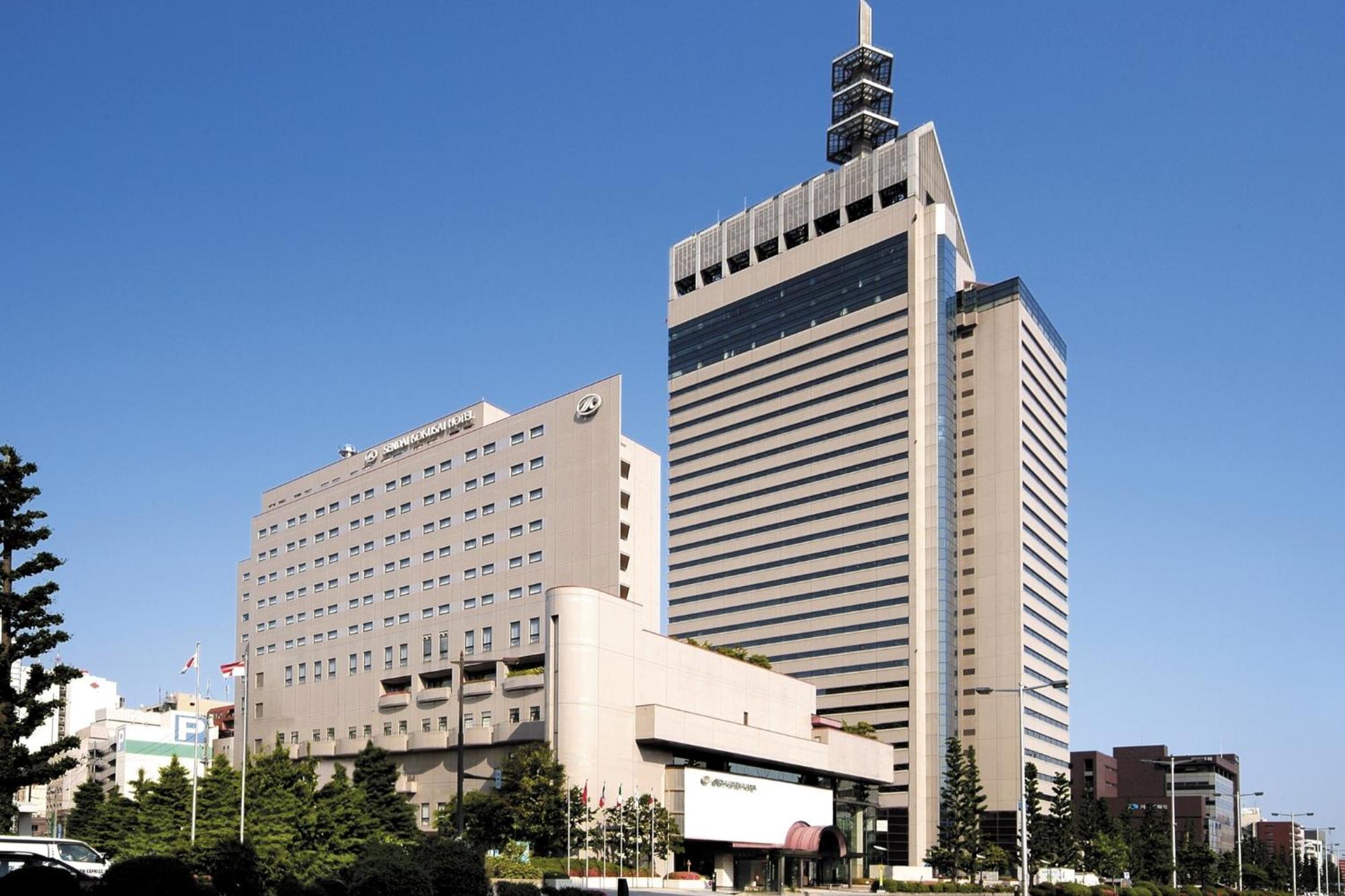 Sendai Kokusai Hotel Bagian luar foto